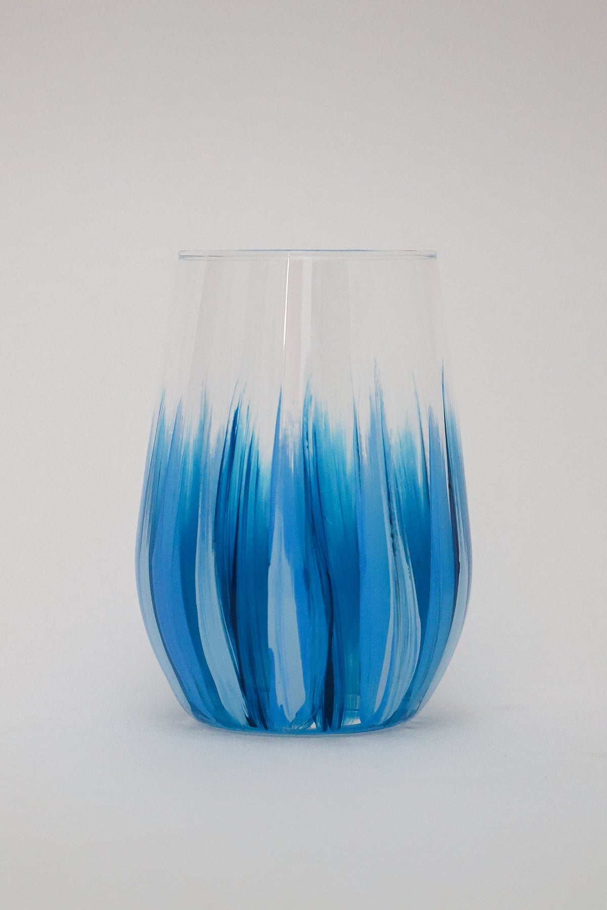 Copos de Cristal Pincelados à Mão