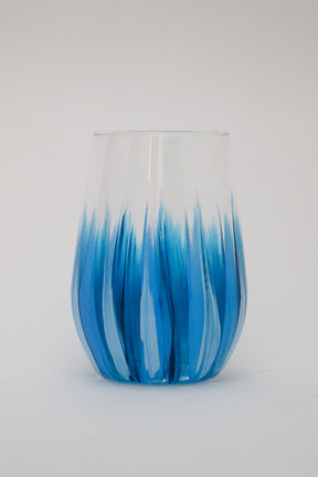 Copos de Cristal Pincelados à Mão