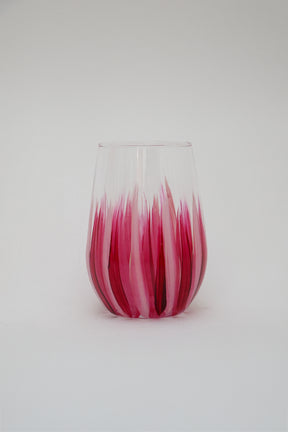 Copos de Cristal Pincelados à Mão