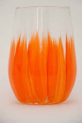 Copos de Cristal Pincelados à Mão