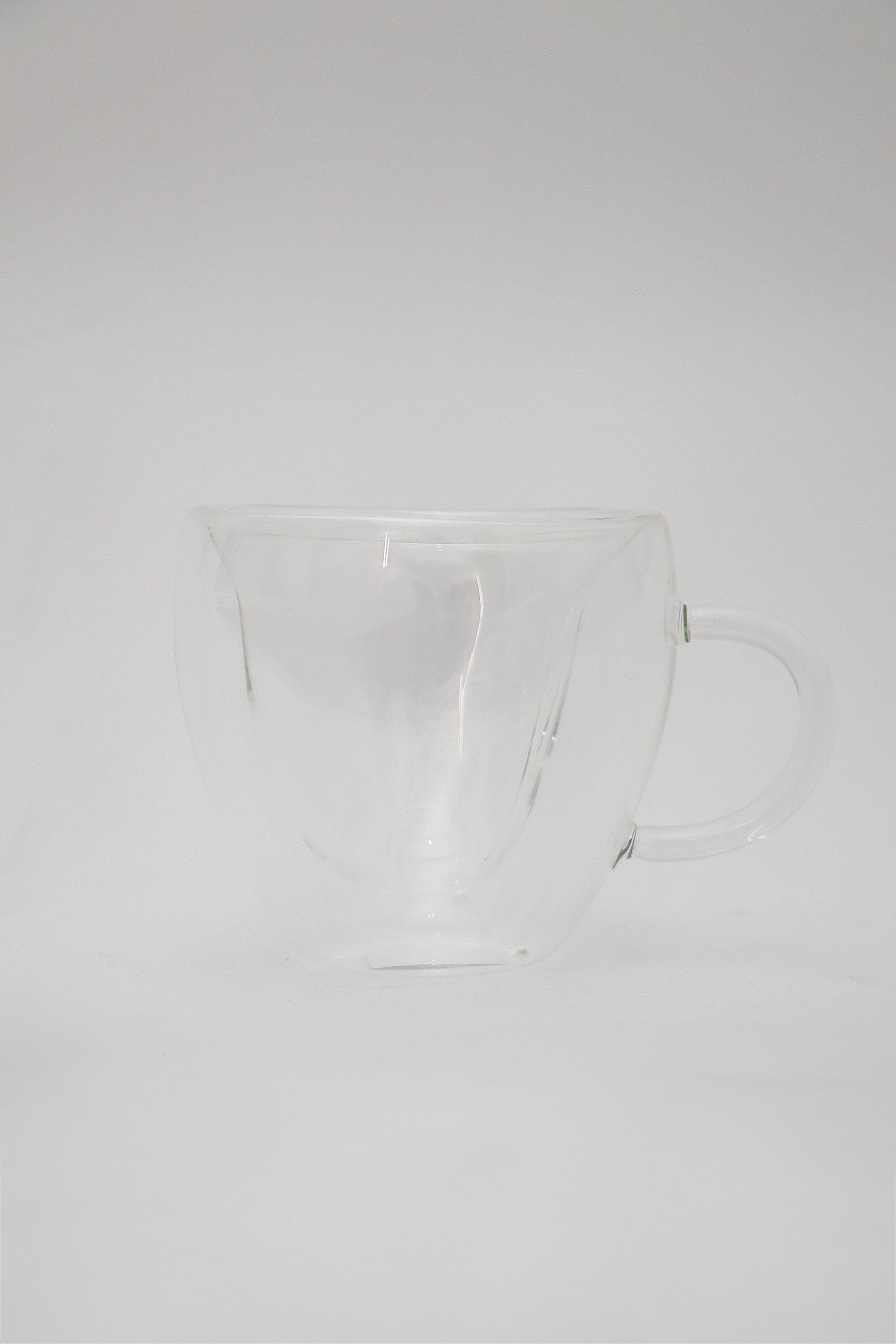 Xícara de Chá 230ml de Vidro Borossilicato Parede Dupla Lyor