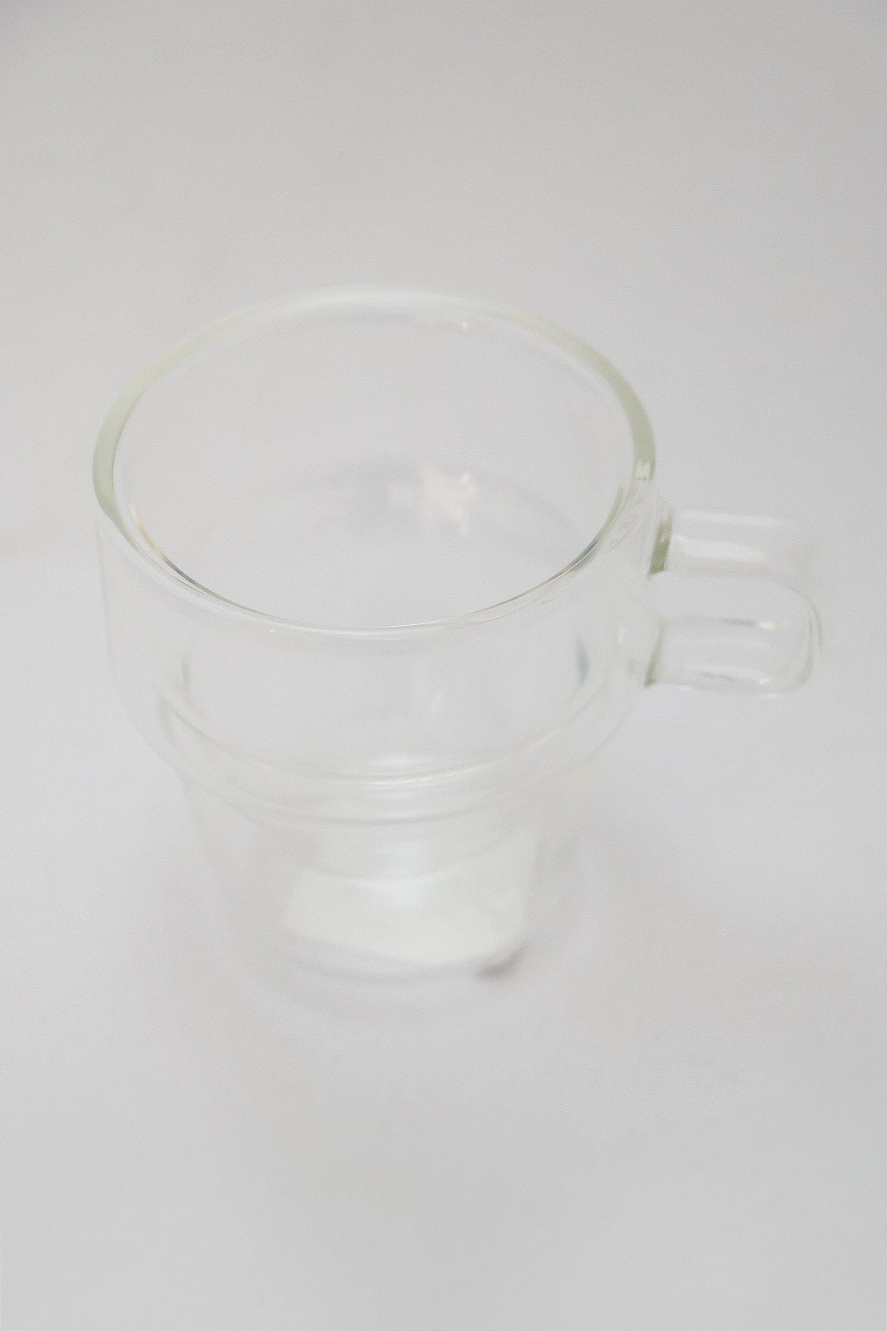 Xícara de Café 90ml Empilháveis Parede Dupla Vidro Borosilicato Wolff