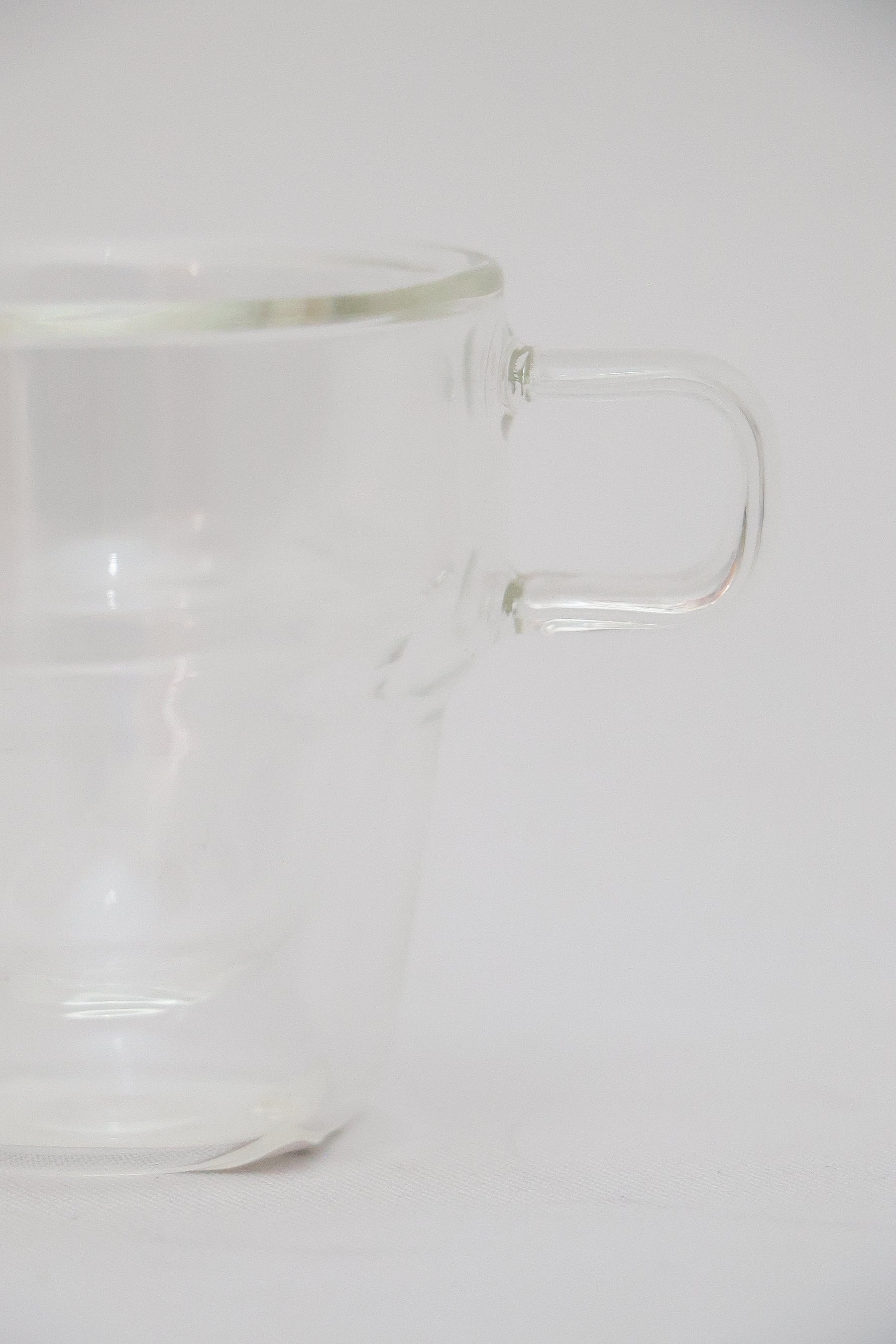 Xícara de Café 90ml Empilháveis Parede Dupla Vidro Borosilicato Wolff