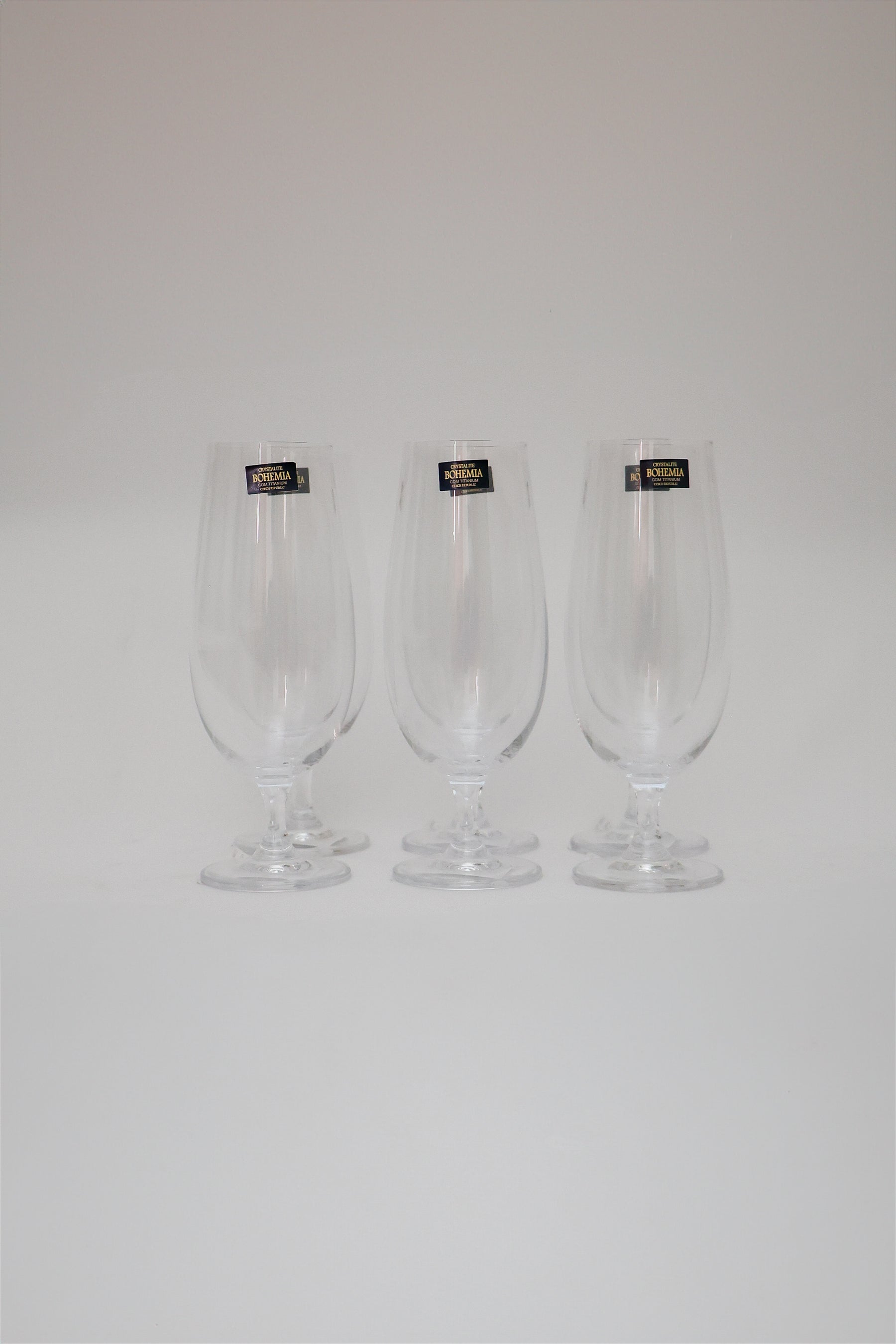 Taça de Cristal p/ cerveja  linha Bohemia 380ml Lyor