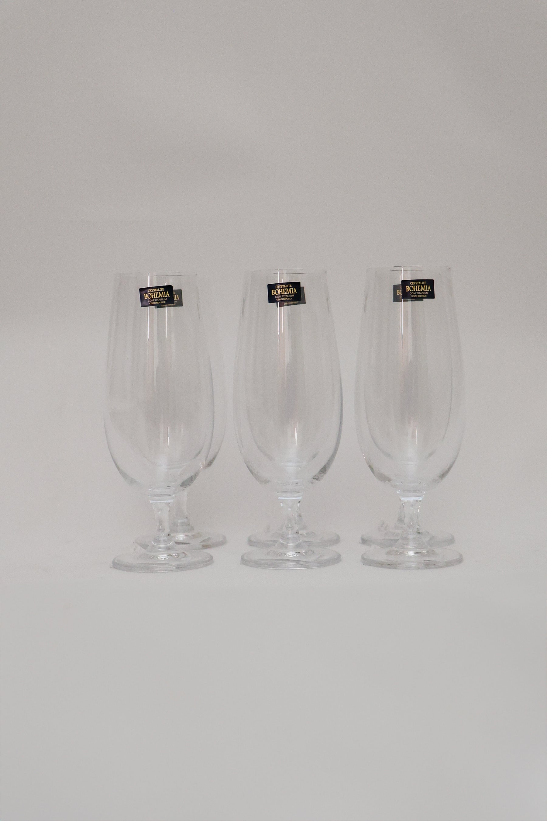 Taça de Cristal p/ cerveja  linha Bohemia 380ml Lyor