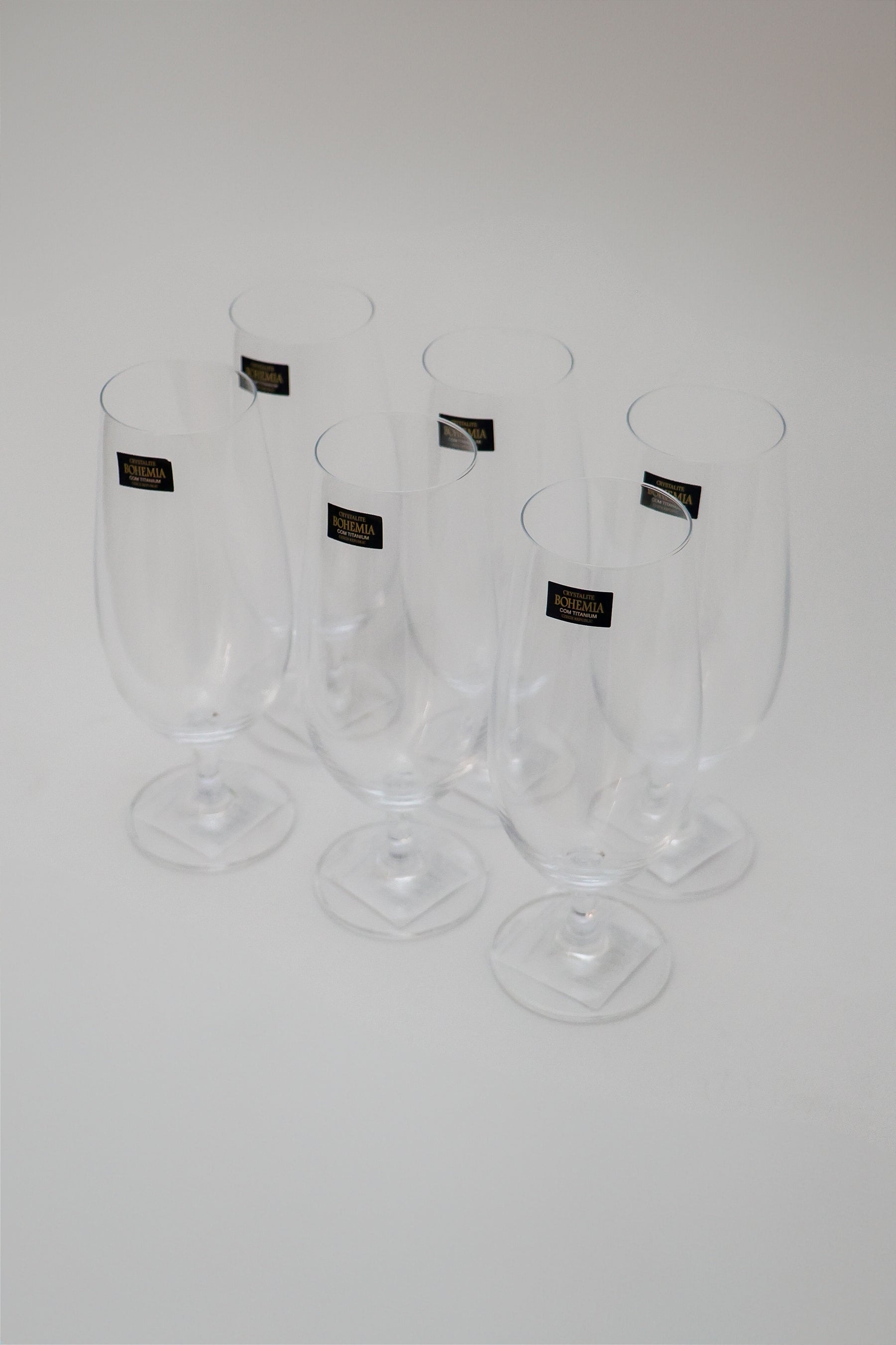 Taça de Cristal p/ cerveja  linha Bohemia 380ml Lyor