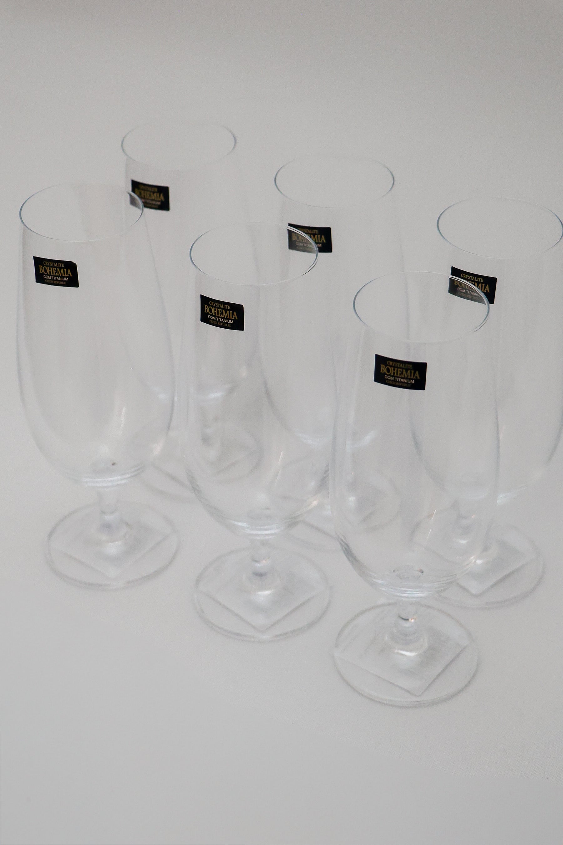 Taça de Cristal p/ cerveja  linha Bohemia 380ml Lyor