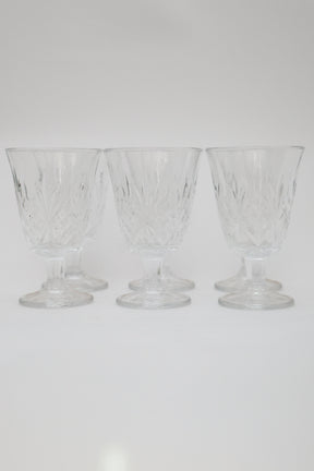 Conjunto Jarra e Taças de Cristal Dublin Lyor