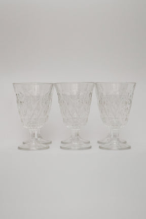 Conjunto Jarra e Taças de Cristal Lile Lyor