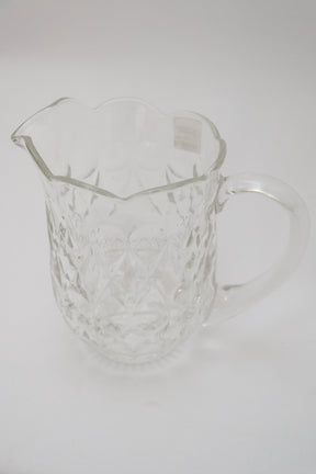 Conjunto Jarra e Taças de Cristal Lile Lyor