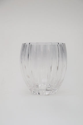 Copo de Vidro Belga Transparente e Cinza 400ml