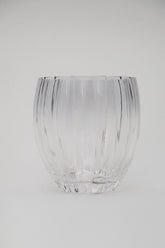 Copo de Vidro Belga Transparente e Cinza 400ml