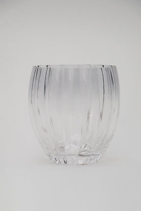 Copo de Vidro Belga Transparente e Cinza 400ml