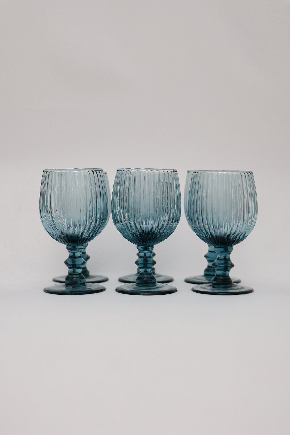 Taça de Vidro p/ Vinho Kiwi Blue