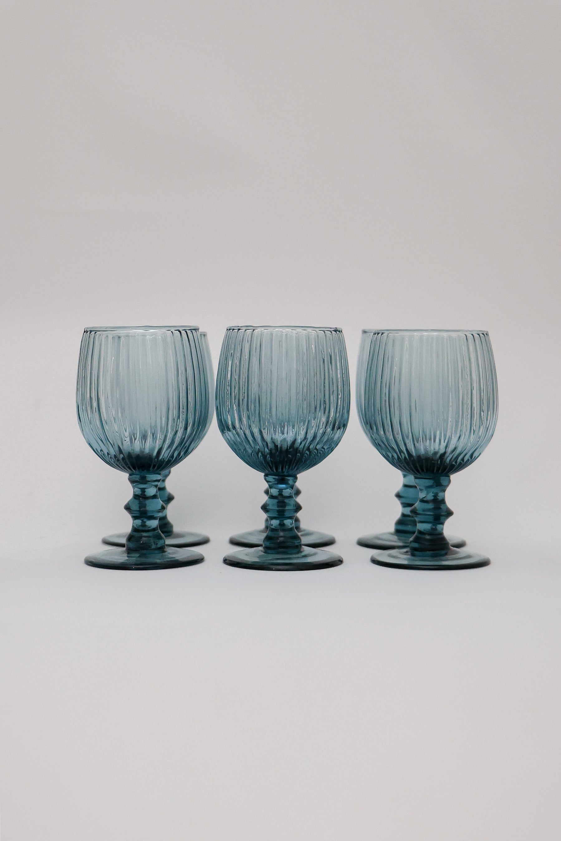 Taça de Vidro p/ Vinho Kiwi Blue