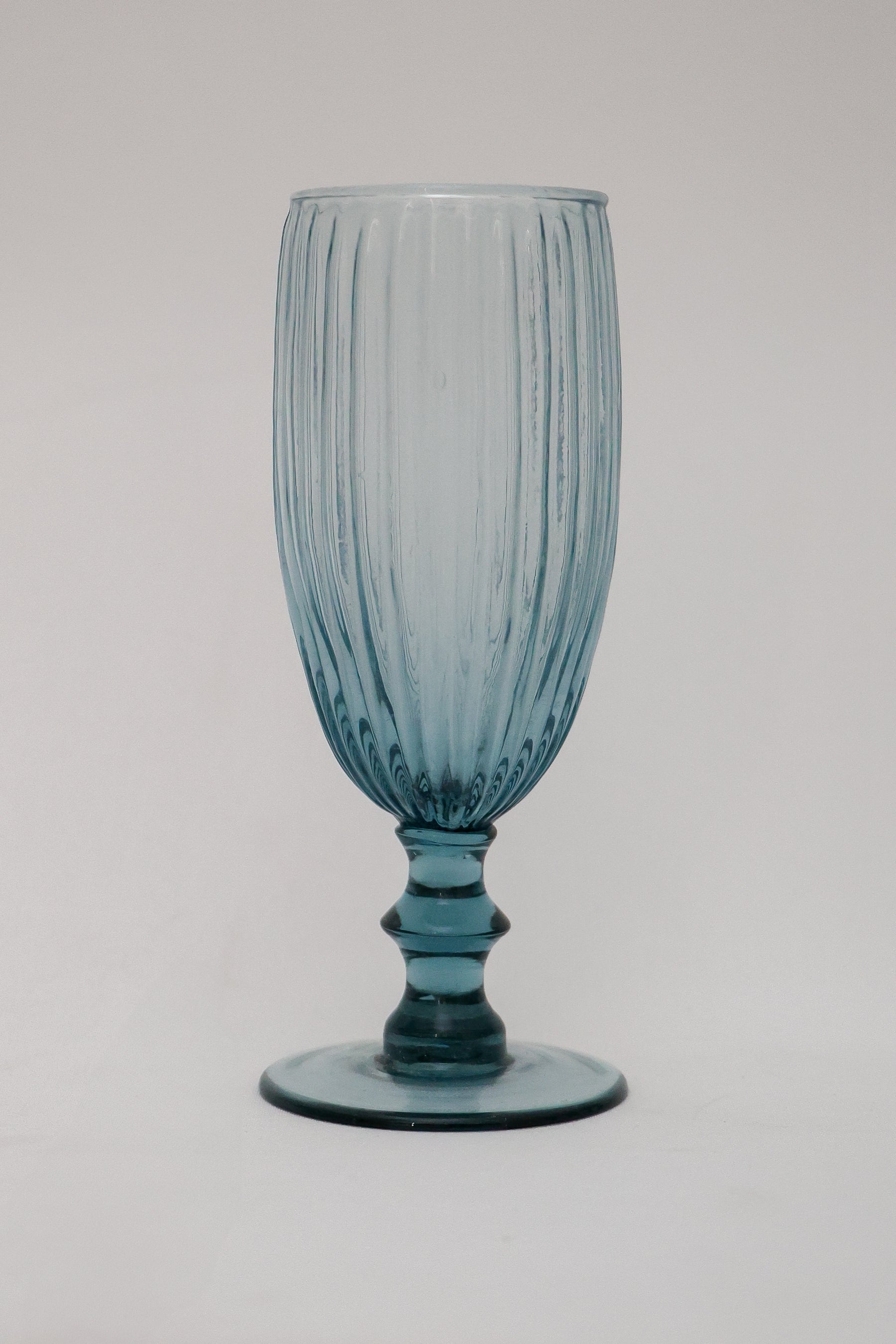 Taça de Vidro p/ Champanhe Blue