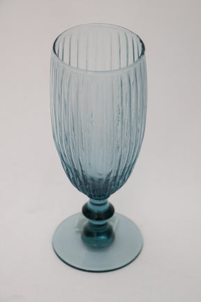 Taça de Vidro p/ Champanhe Blue