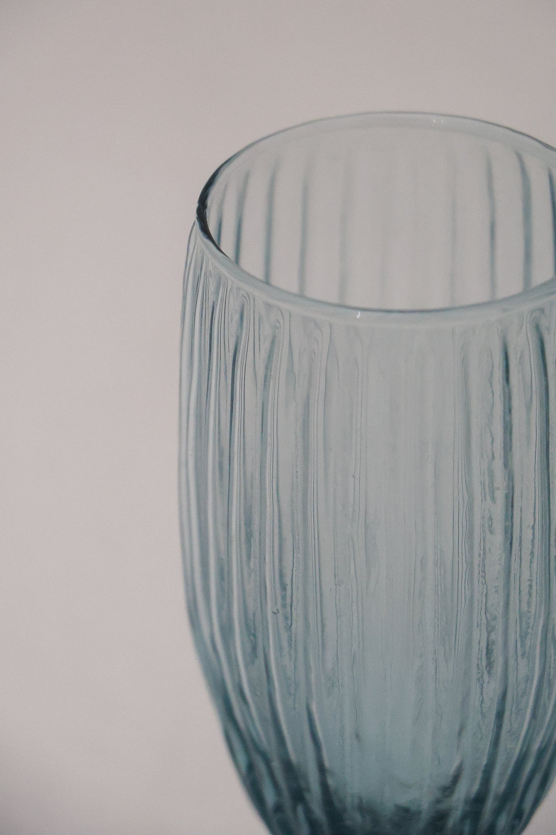 Taça de Vidro p/ Champanhe Blue