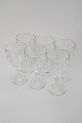 Taça de Vidro p/ Água Faces 300ml Lyor