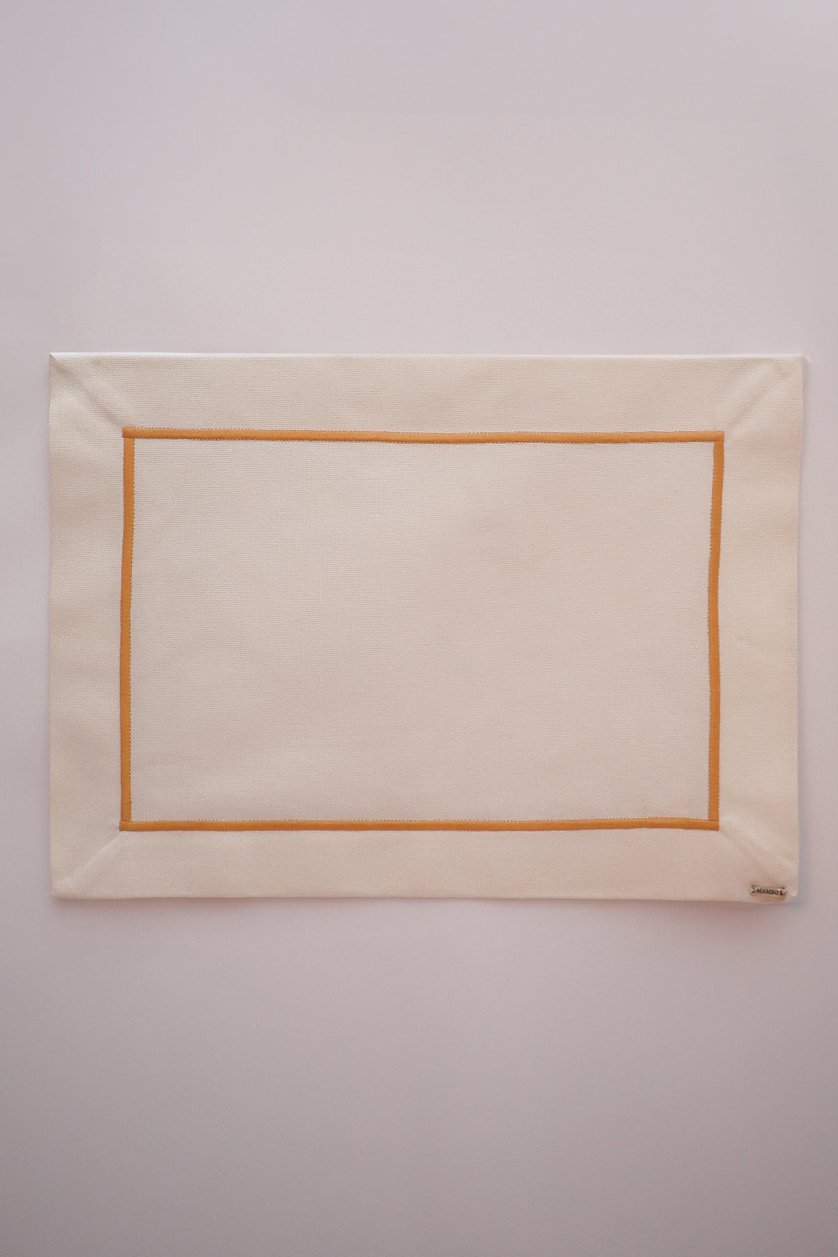 Jogo Americano Select Off White/Dourado Mameg