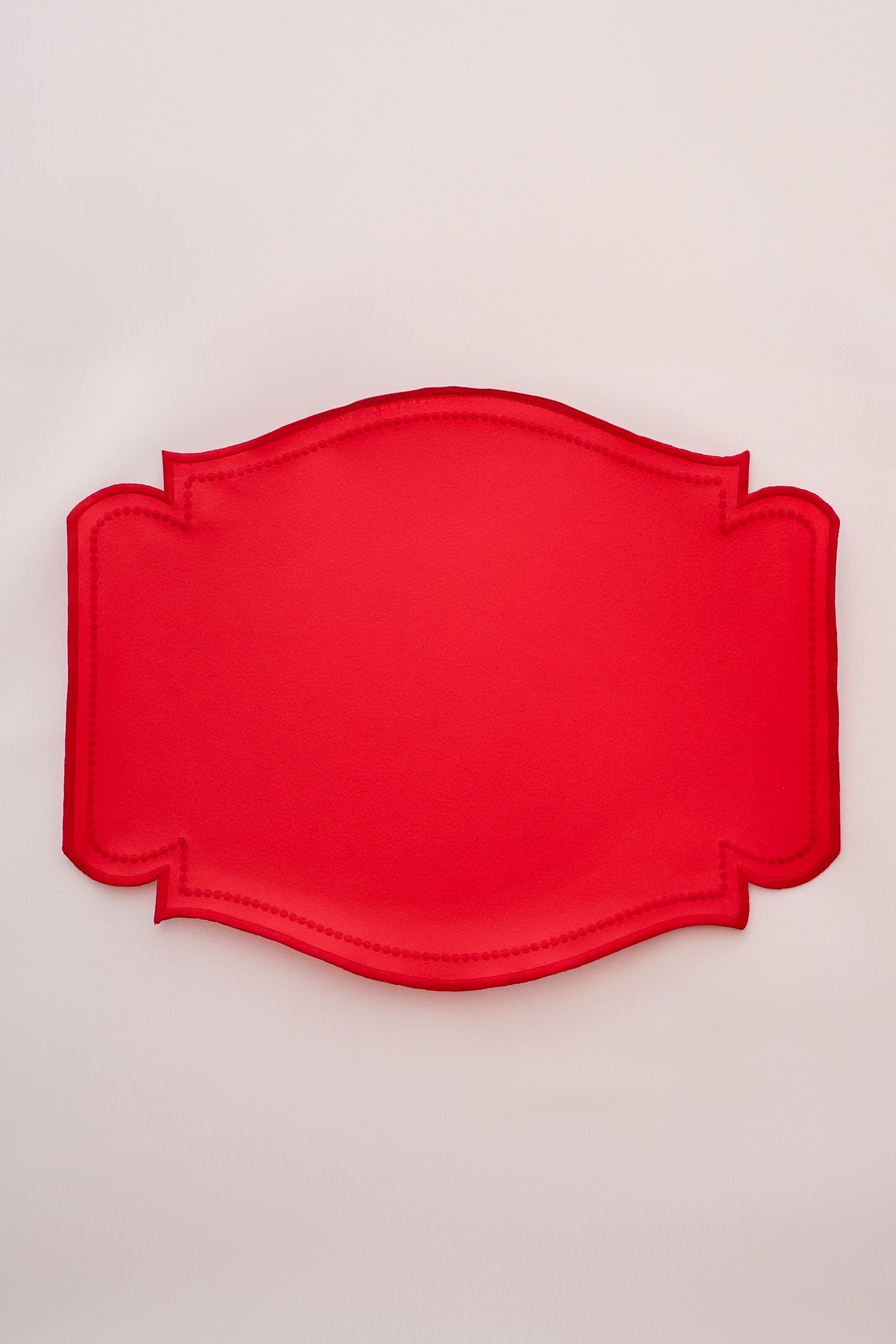 Jogo Americano Corino Skin Vermelho Mameg