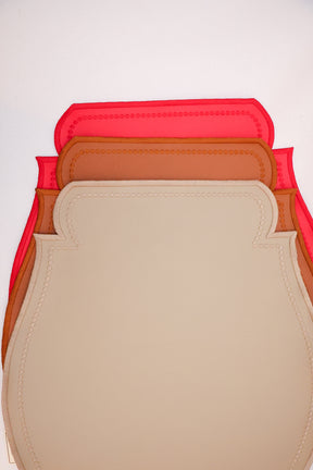 Jogo Americano Corino Skin Vermelho Mameg