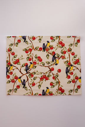 Jogo Americano Impermeável Frutos do Pomar Gardenia