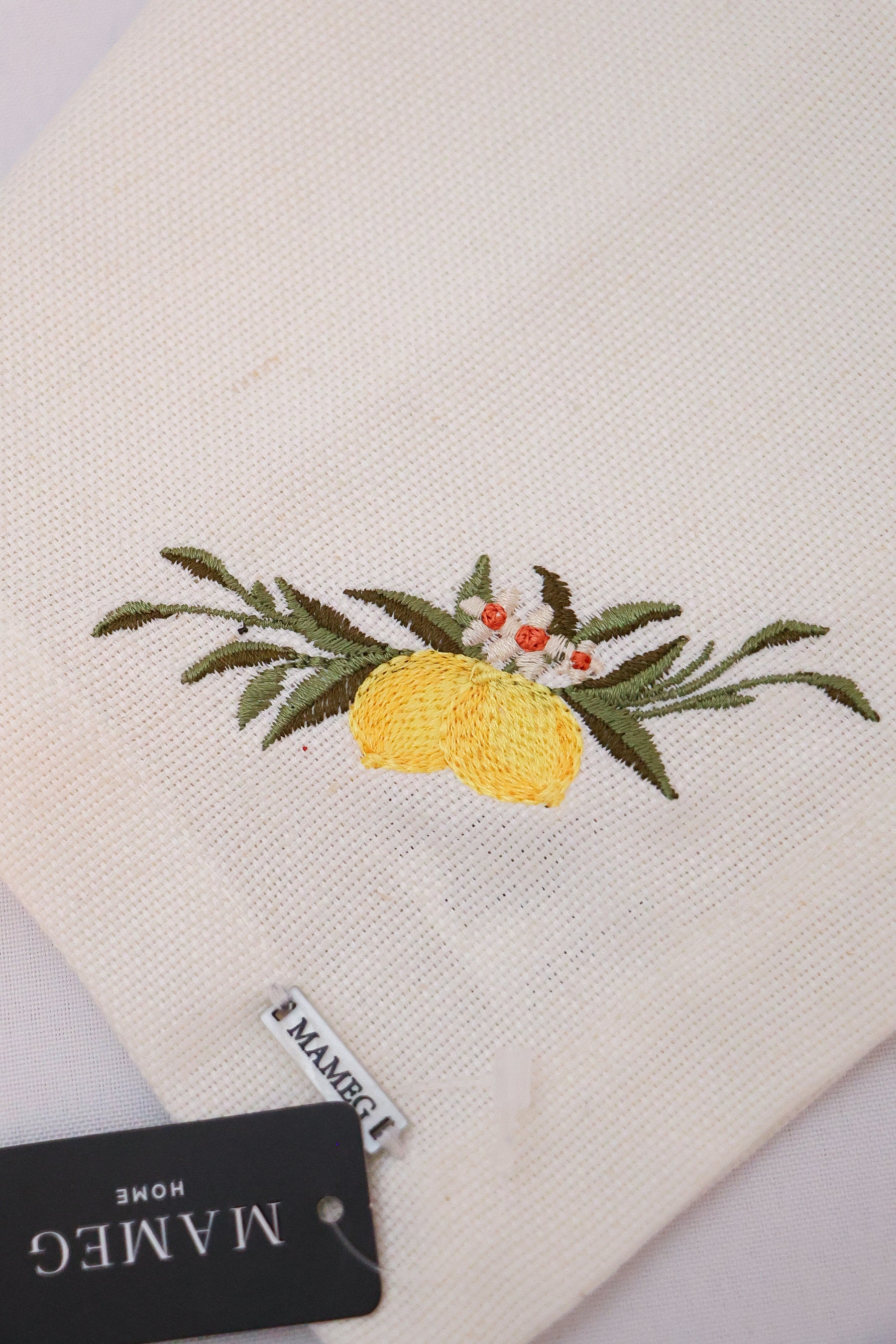 Guardanapo Linhão Bordado Positano Mameg