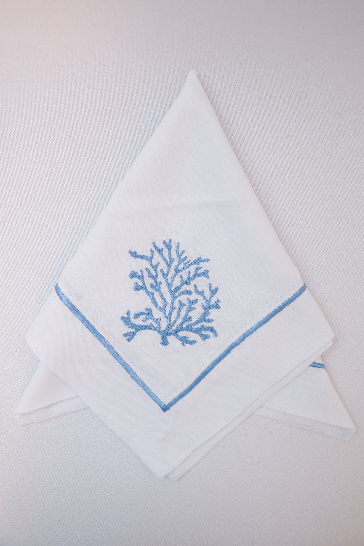 Guardanapo Algodão Coral Azul