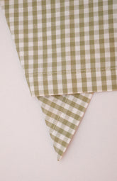 Guardanapo Xadrez Verde Tulip Gardenia