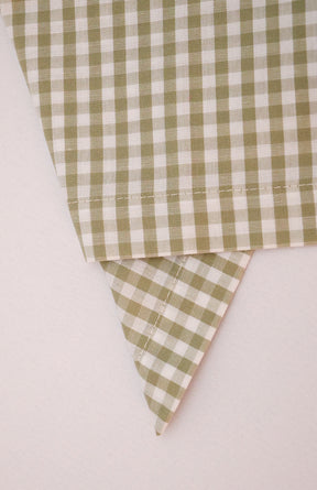 Guardanapo Xadrez Verde Tulip Gardenia