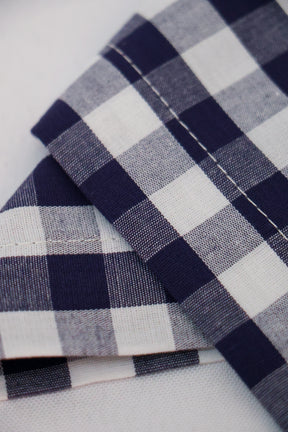 Guardanapo Xadrez Azul Gardenia