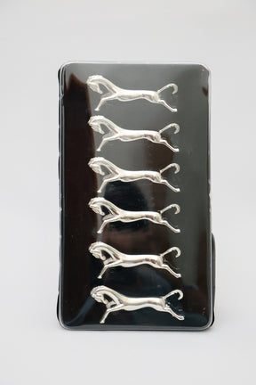 Descanço para Talheres Zamac Cavalo Wolff