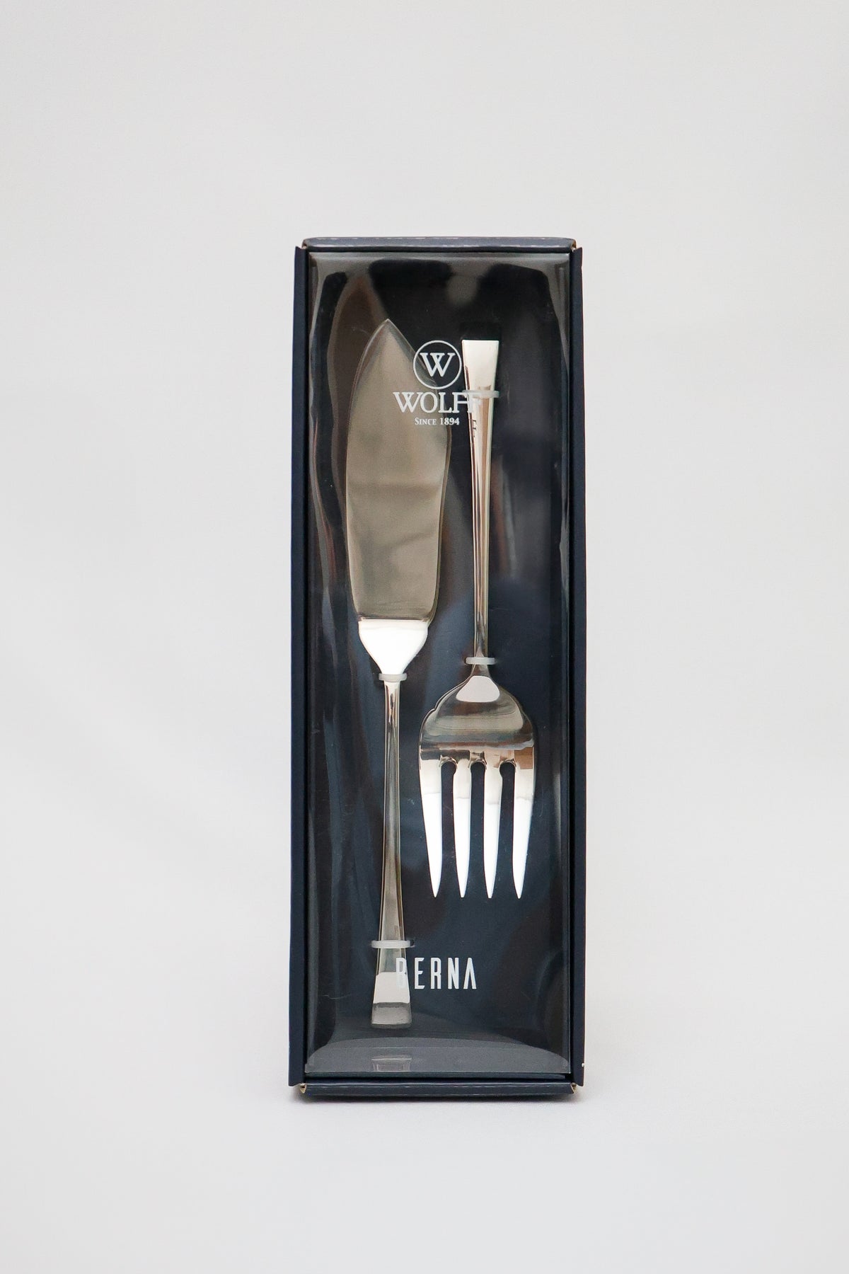 Faca e Garfo Aço Inox Berna para servir peixe Wolff