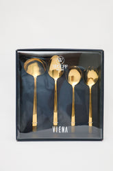 Talheres para Servir Vienna Dourado Wolff