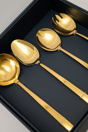 Talheres para Servir Vienna Dourado Wolff