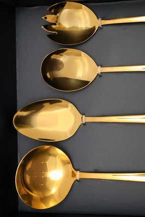 Talheres para Servir Vienna Dourado Wolff