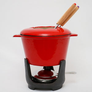 Aparelho de Fondue Ferro Fundido 10 peças Fracalanza (Conjunto de 10 peças)