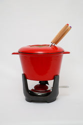 Aparelho de Fondue Ferro Fundido 10 peças Fracalanza (Conjunto de 10 peças)