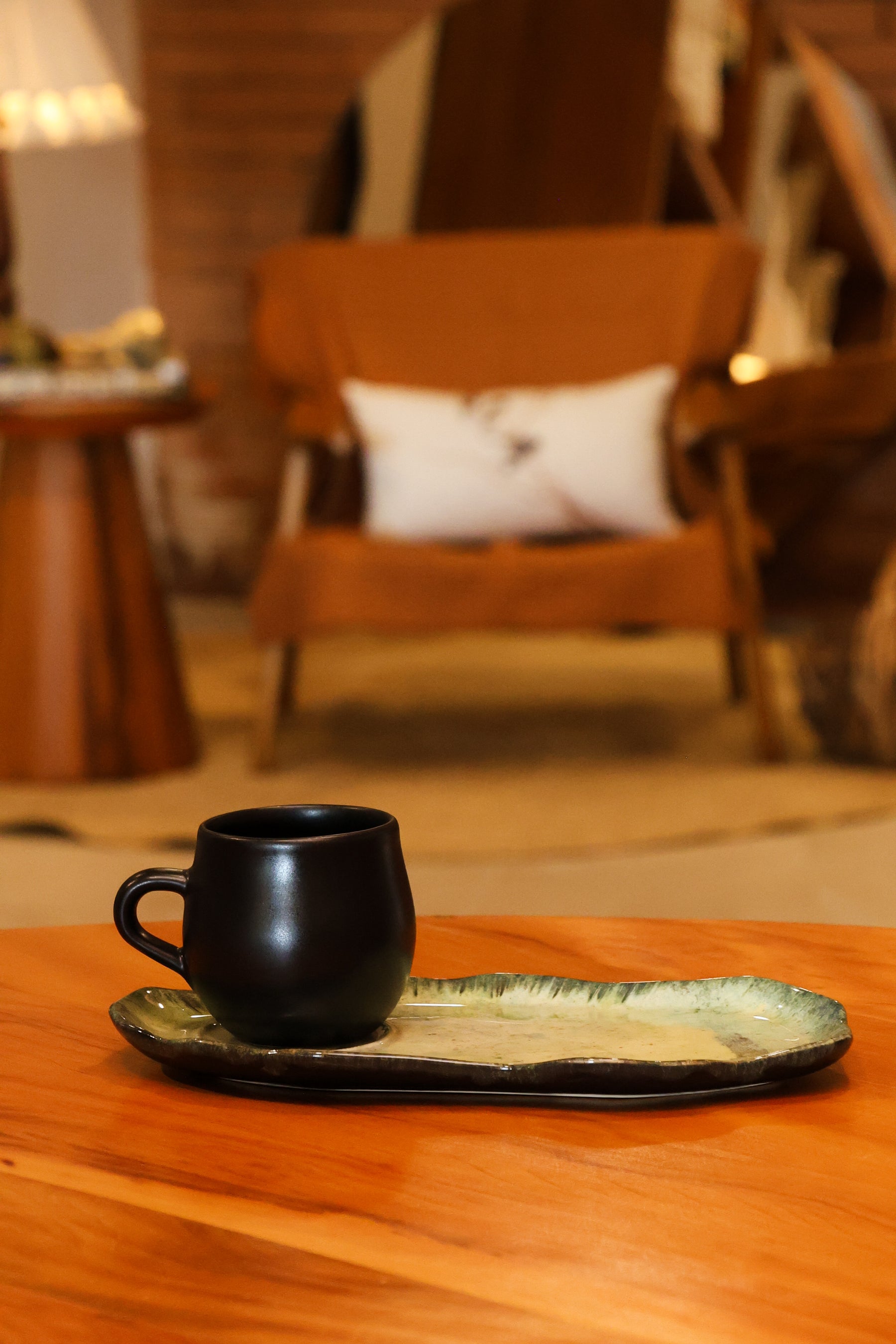 Jogo de Lanche Oreon Green com Xícara Scalla