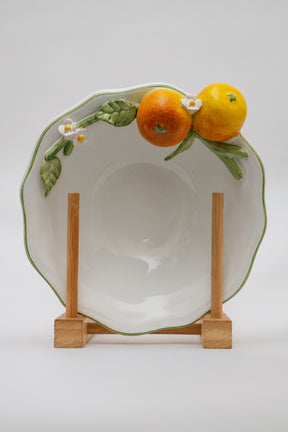 Bowl Laranja Relevo Luiz Salvador