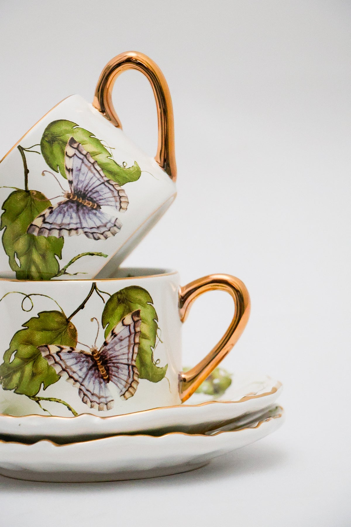 Xícara de Chá c/ Pires Botanique