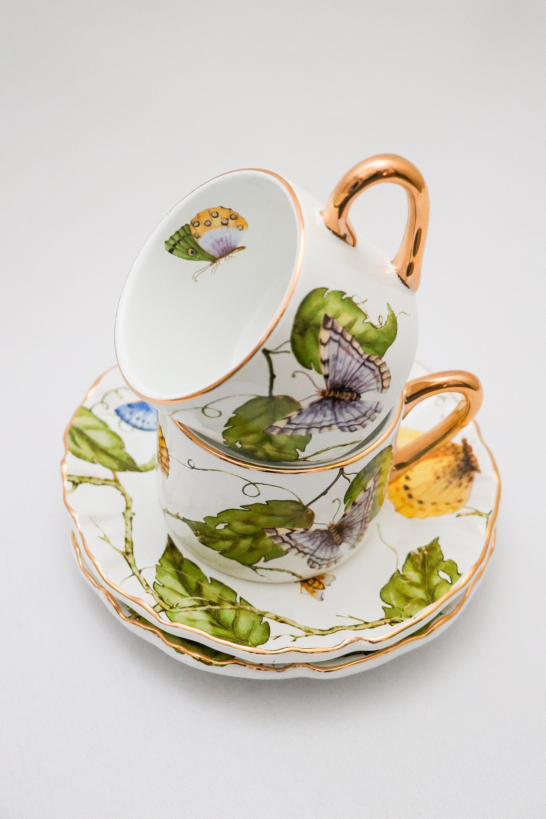 Xícara de Chá c/ Pires Botanique