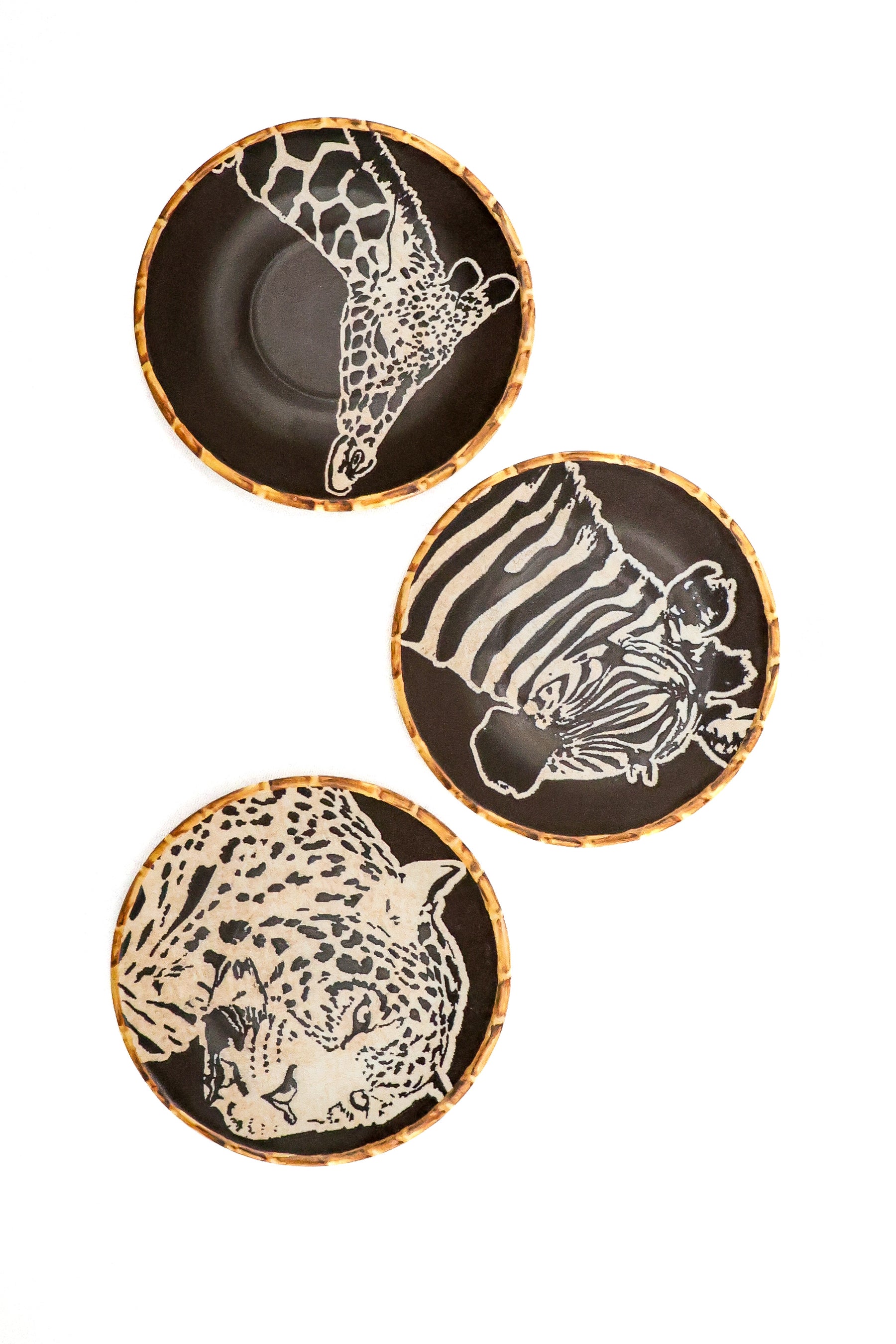 Xícara de Chá c/ Pires Animais