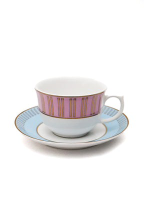 Xícara de Chá com Pires Cosmopolitan