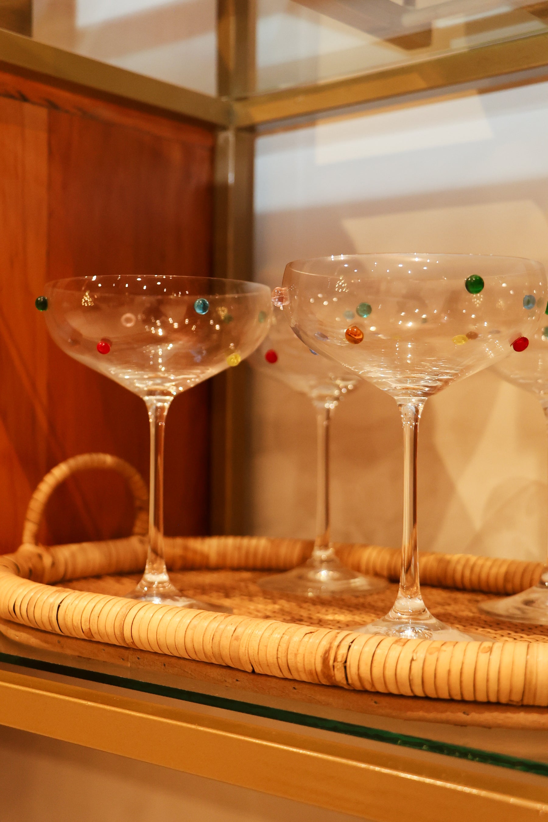 Taça de Cristal Coupe Gemas 290ml