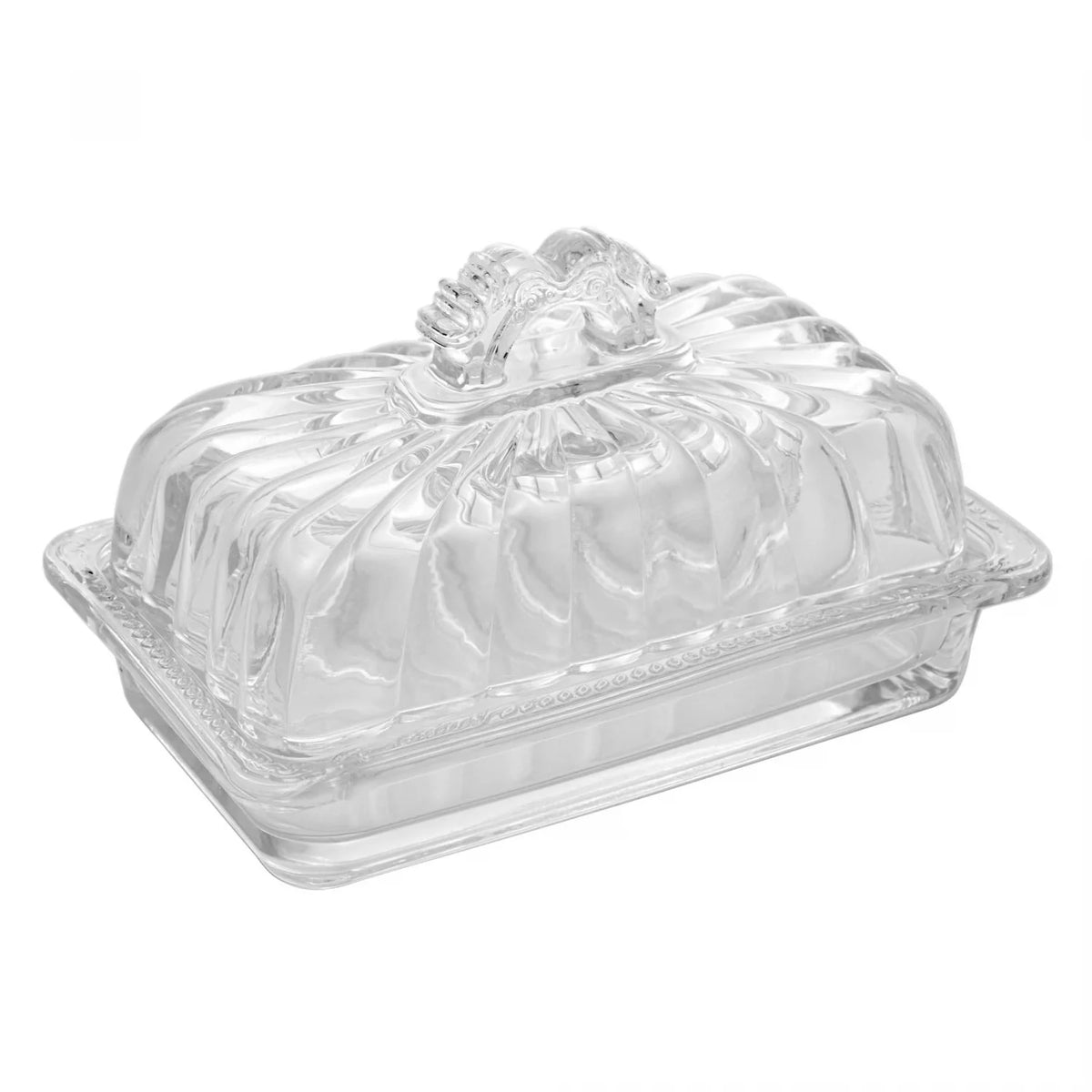 Manteigueira em Cristal com Tampa Imperial Lyor