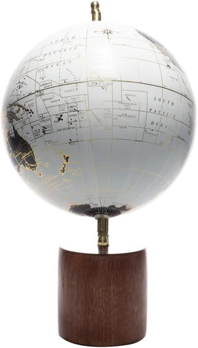 Globo Decorativo Plástico e Madeira Wolff