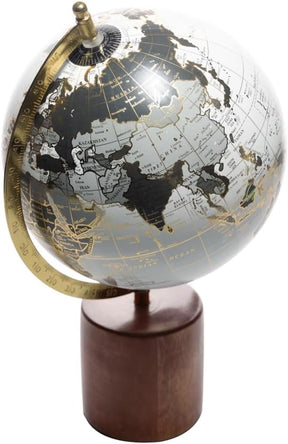 Globo Decorativo Plástico e Madeira Wolff
