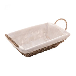 Cesta em Sisal com Forro em Tecido Wolff